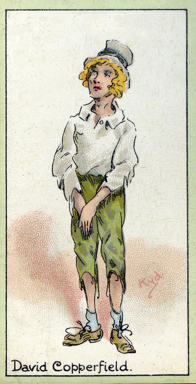 David Copperfield, z „David Copperfield”, autorstwa Charlesa Dickensa, 1923 autorstwa Joseph Clayton Clarke