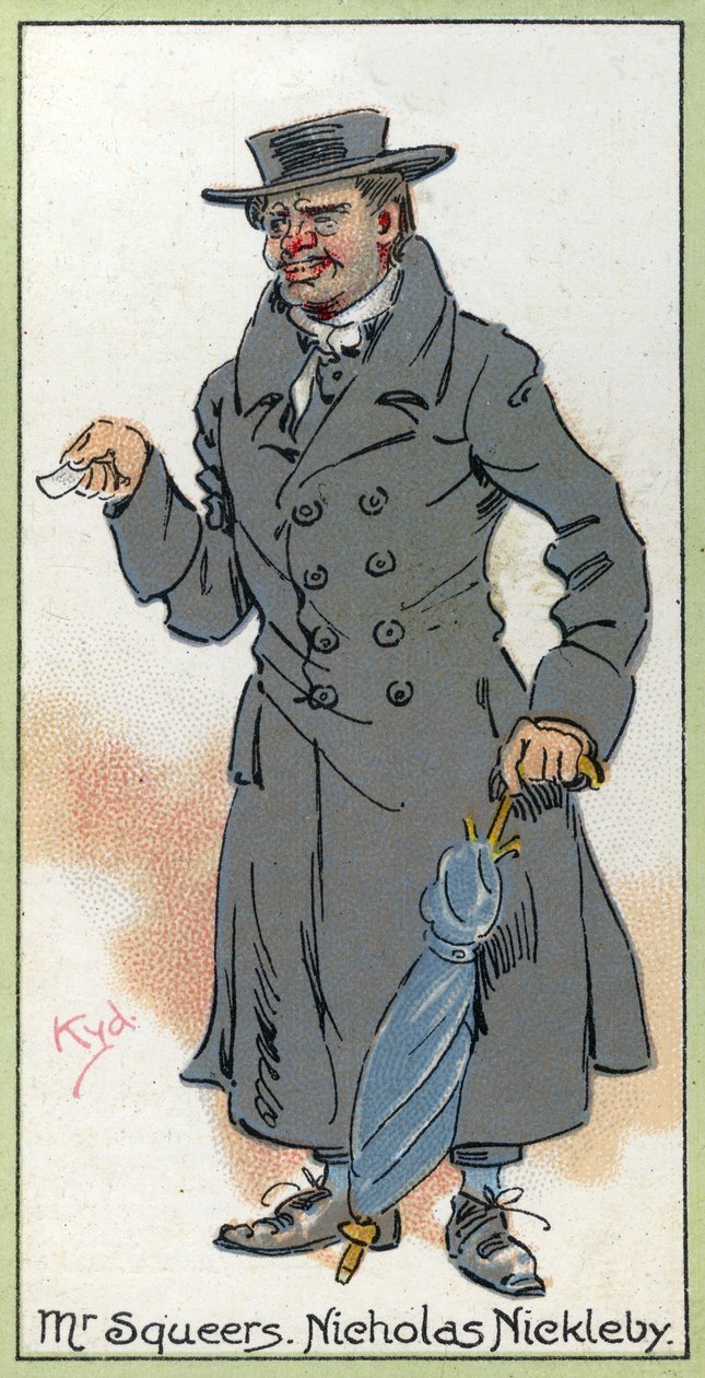 Pan Squeers, z "Nicholasa Nickleby