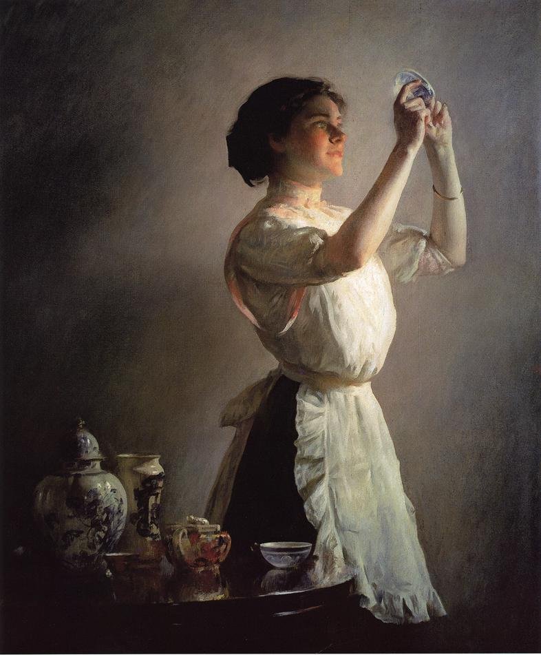 Niebieska filiżanka autorstwa Joseph DeCamp