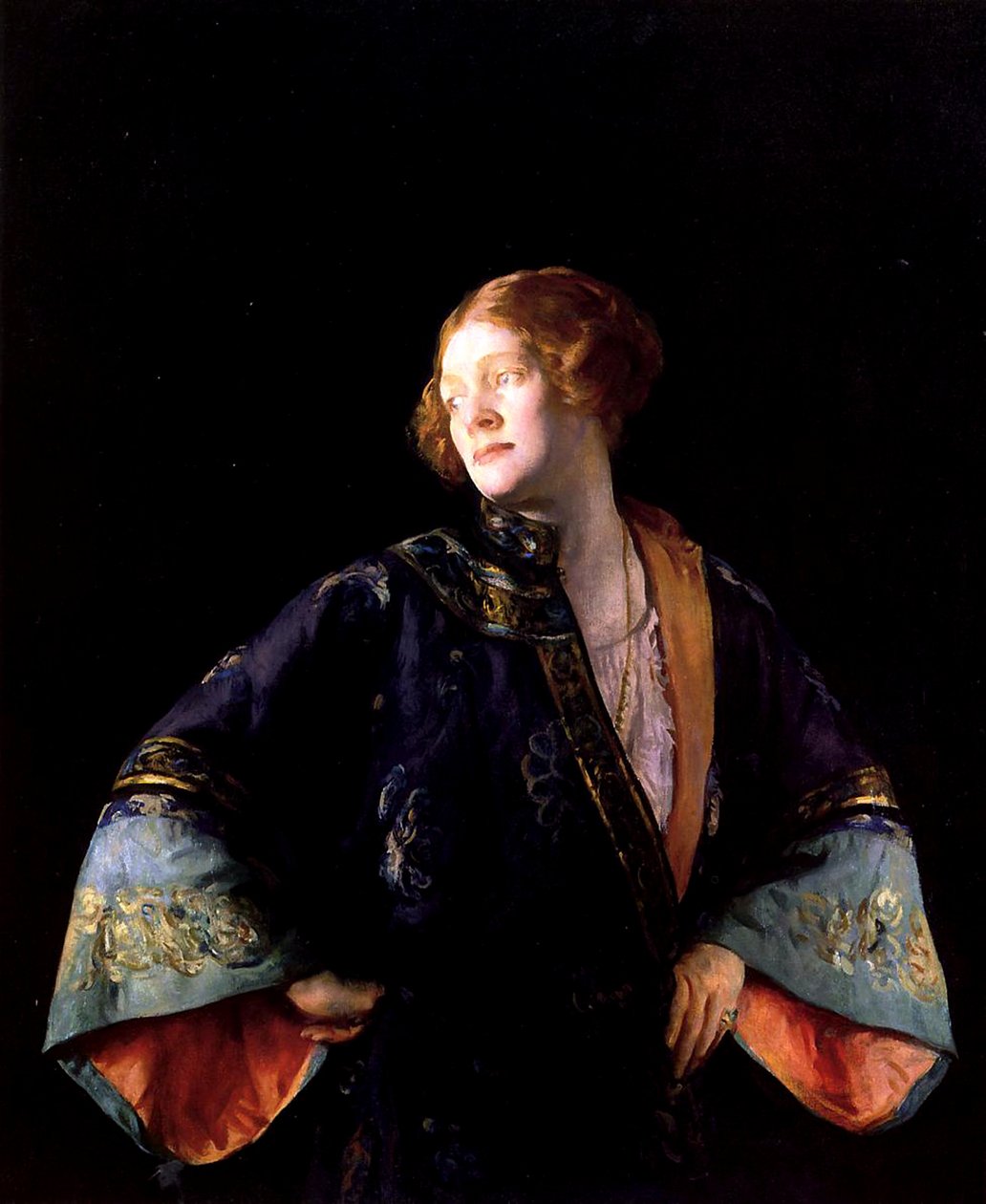 Niebieskie kimono, 1922 autorstwa Joseph DeCamp