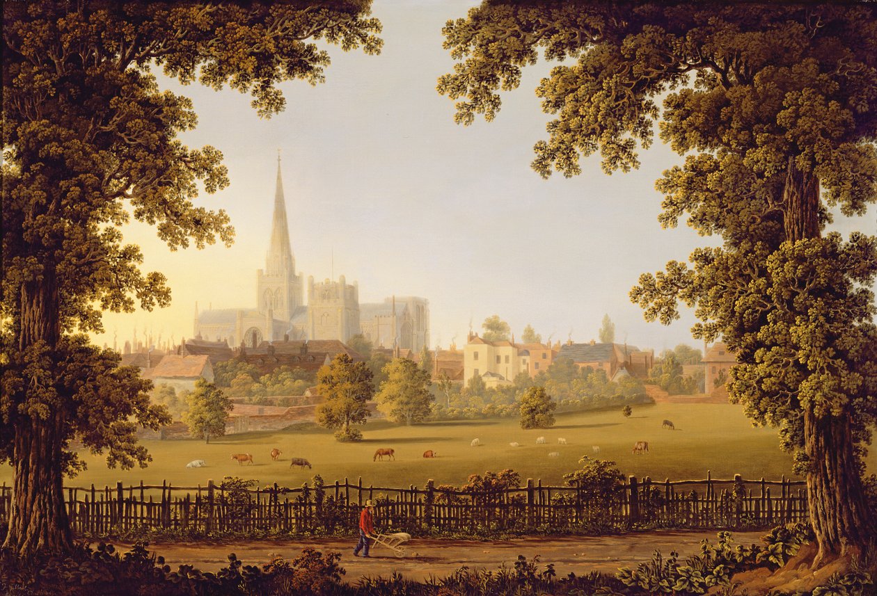 Katedra Chichester, 1833 autorstwa Joseph Francis Gilbert