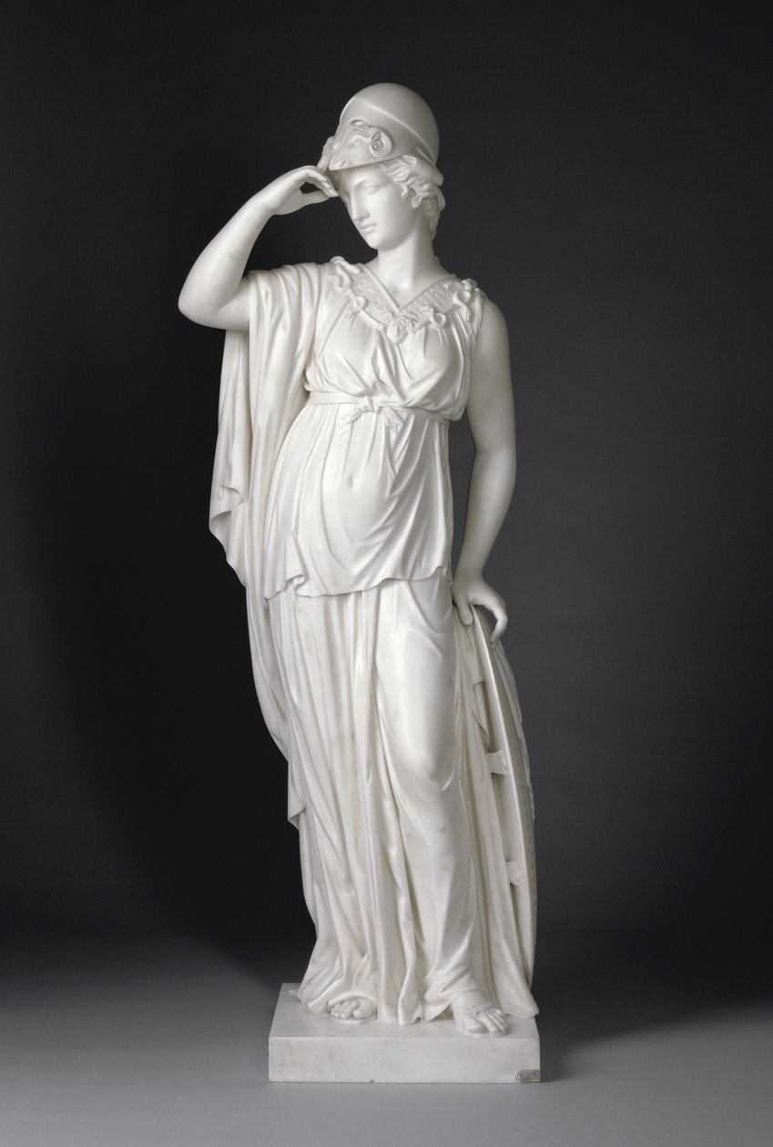 Minerwa, 1775 (marmur) autorstwa Joseph Francis Nollekens