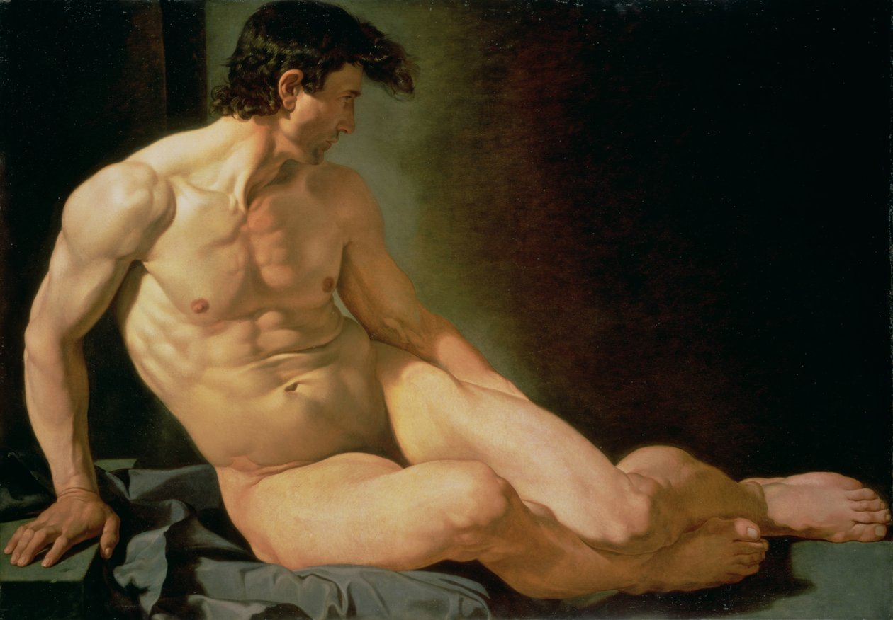 Mężczyzna nago autorstwa Joseph Galvan