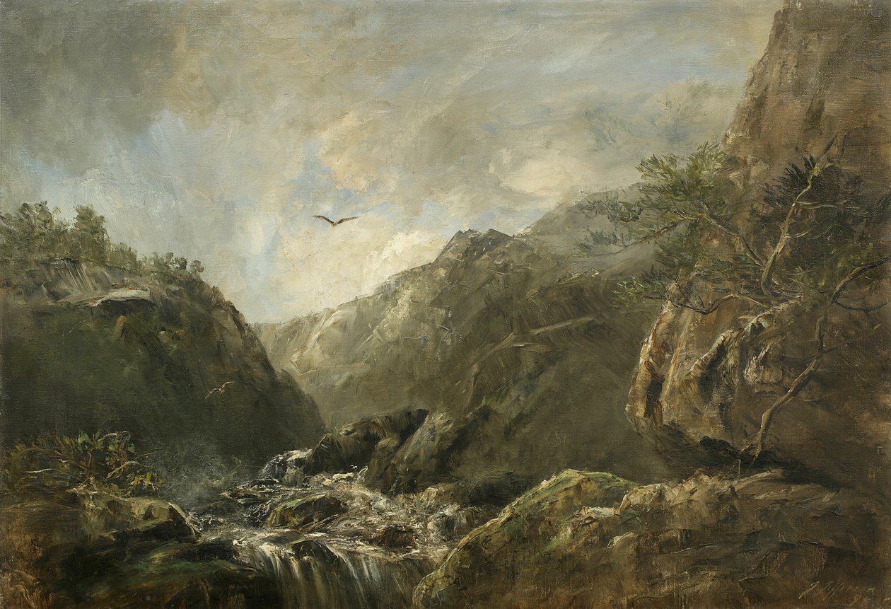 Kanion, 1898 autorstwa Joseph Jefferson