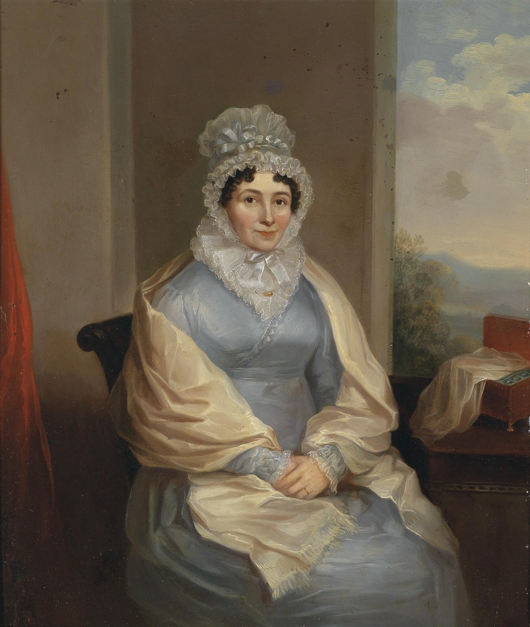 Portret damy autorstwa Joseph Kreutzinger