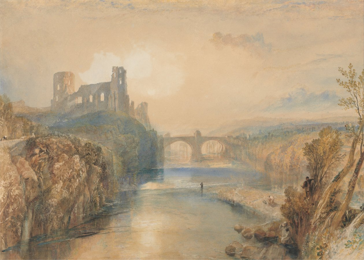 Zamek Barnarda autorstwa Joseph Mallord William Turner