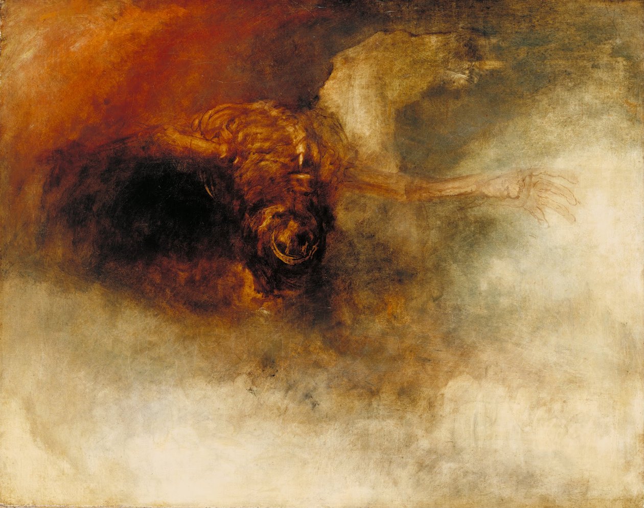 Śmierć na bladym koniu autorstwa Joseph Mallord William Turner