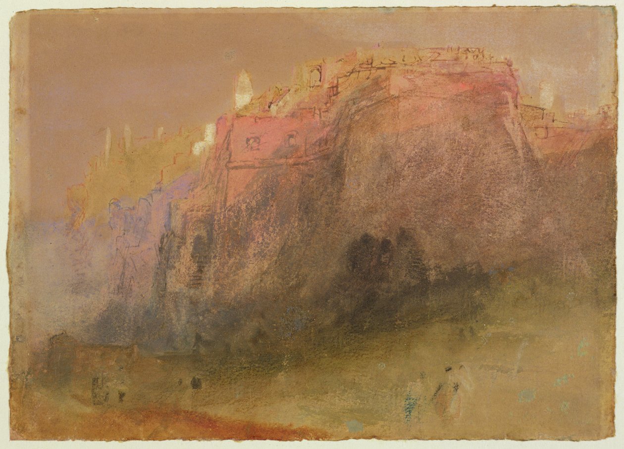 Luksemburg, ok. 1825 (toaleta, gwasz i długopis na papierze) autorstwa Joseph Mallord William Turner