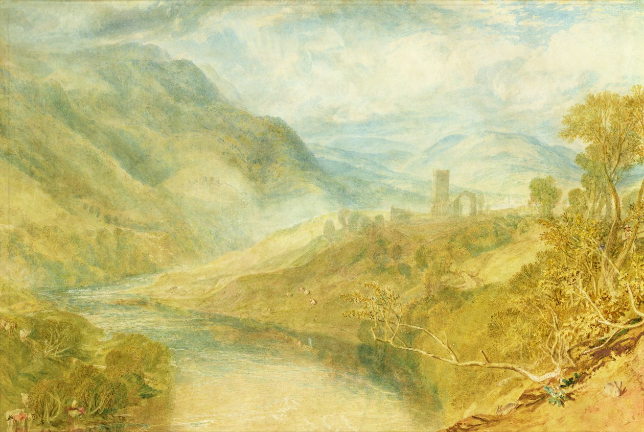 Opactwo Merwick autorstwa Joseph Mallord William Turner