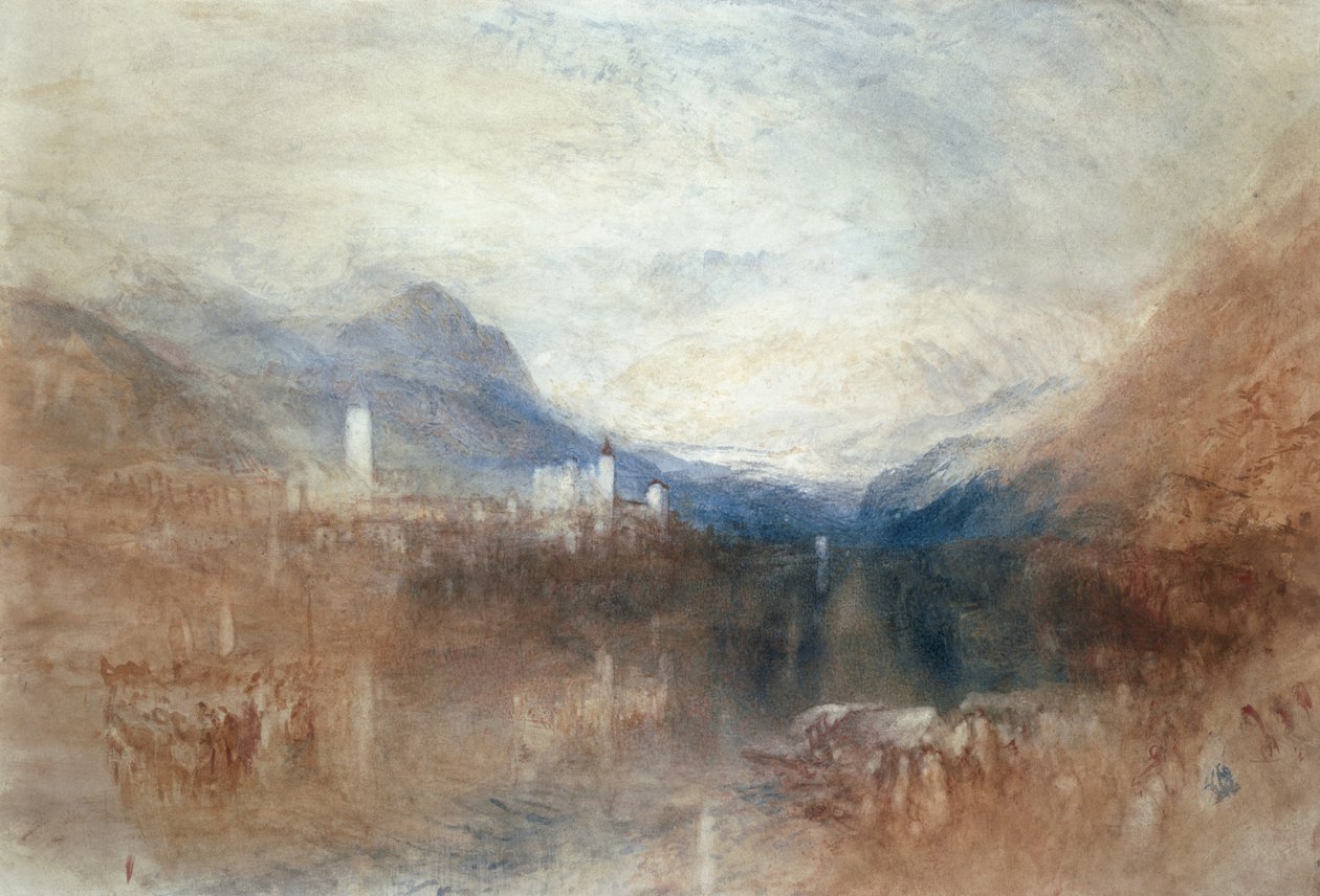 Pallanza, Jezioro Maggiore autorstwa Joseph Mallord William Turner