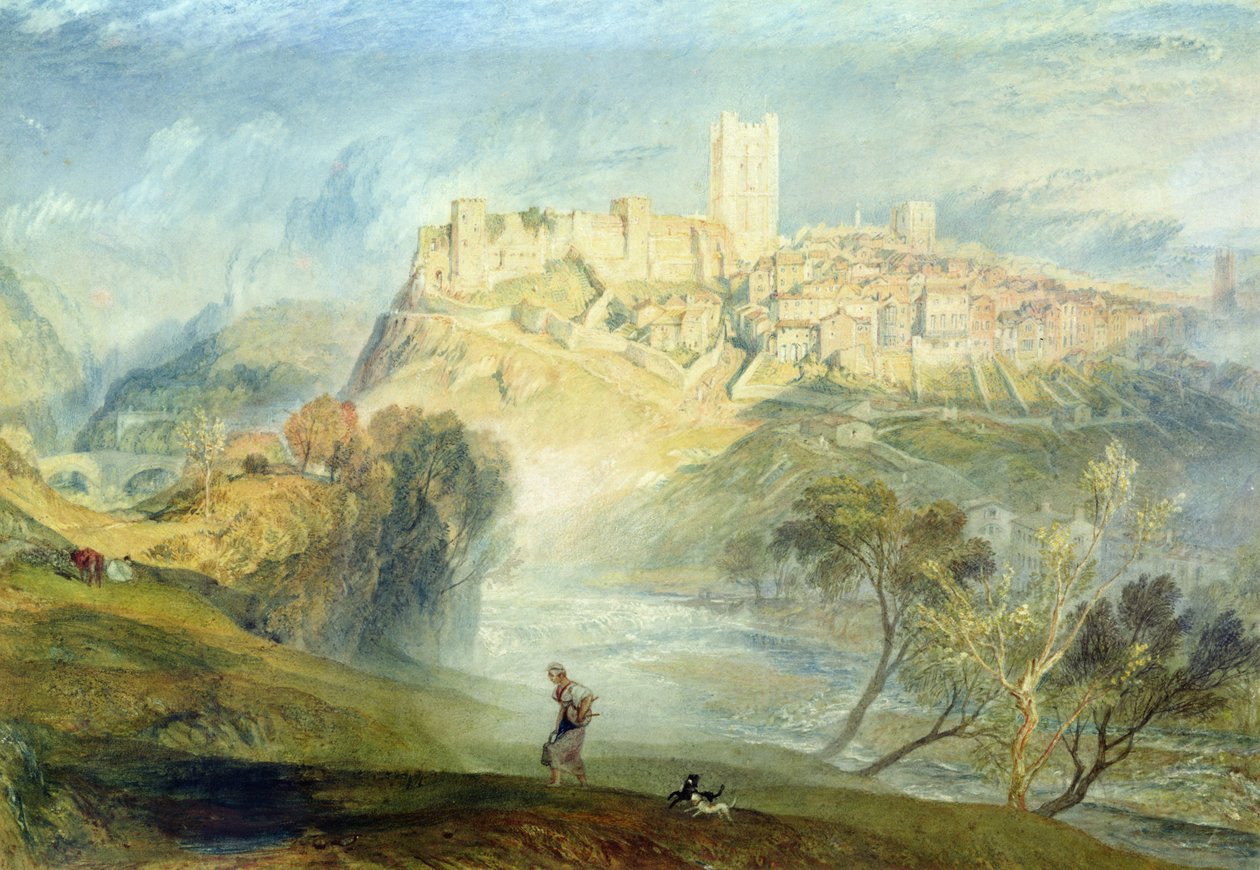 Richmond, Yorkshire autorstwa Joseph Mallord William Turner