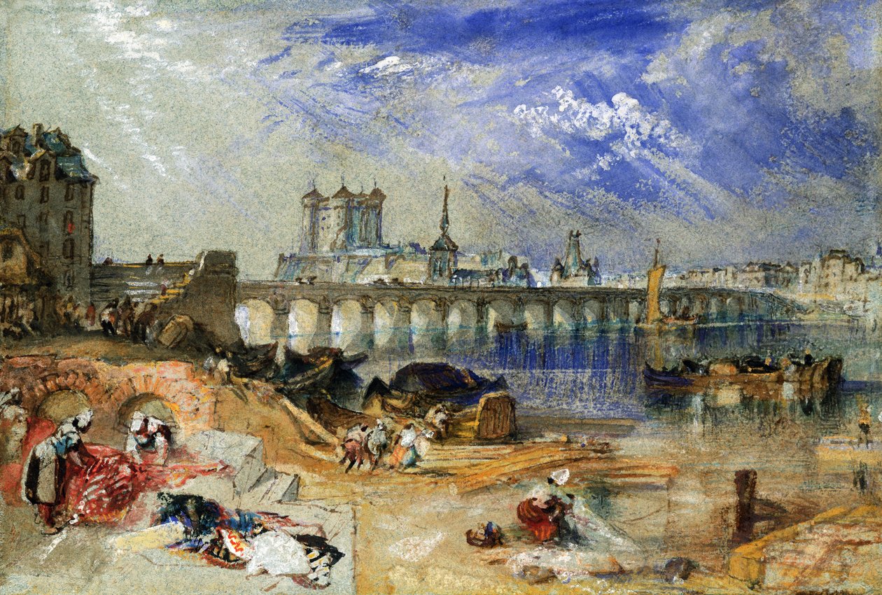 Saumur autorstwa Joseph Mallord William Turner