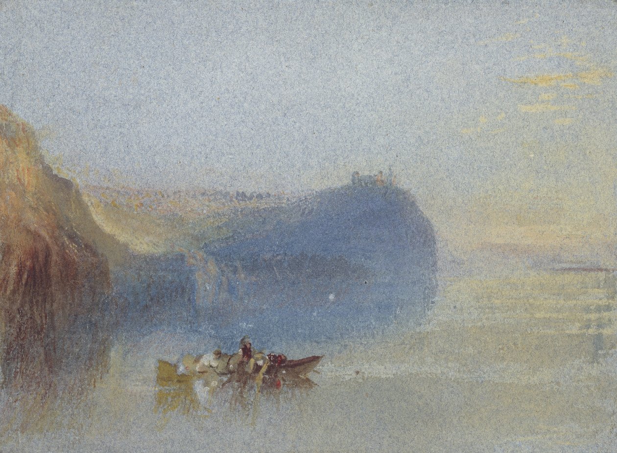 Scena nad Loarą, XIX w. autorstwa Joseph Mallord William Turner