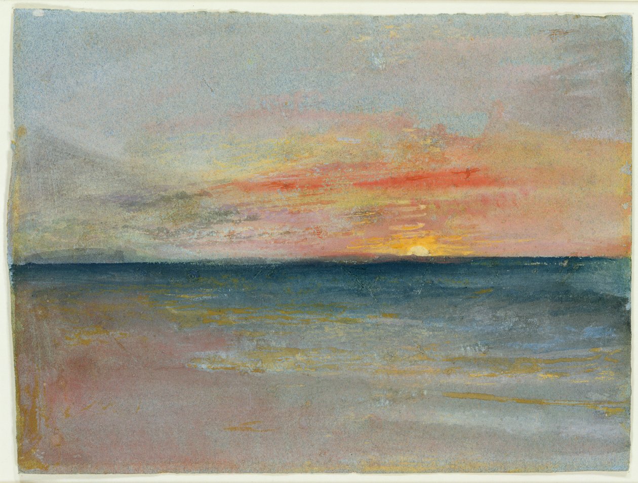 Studium nieba autorstwa Joseph Mallord William Turner