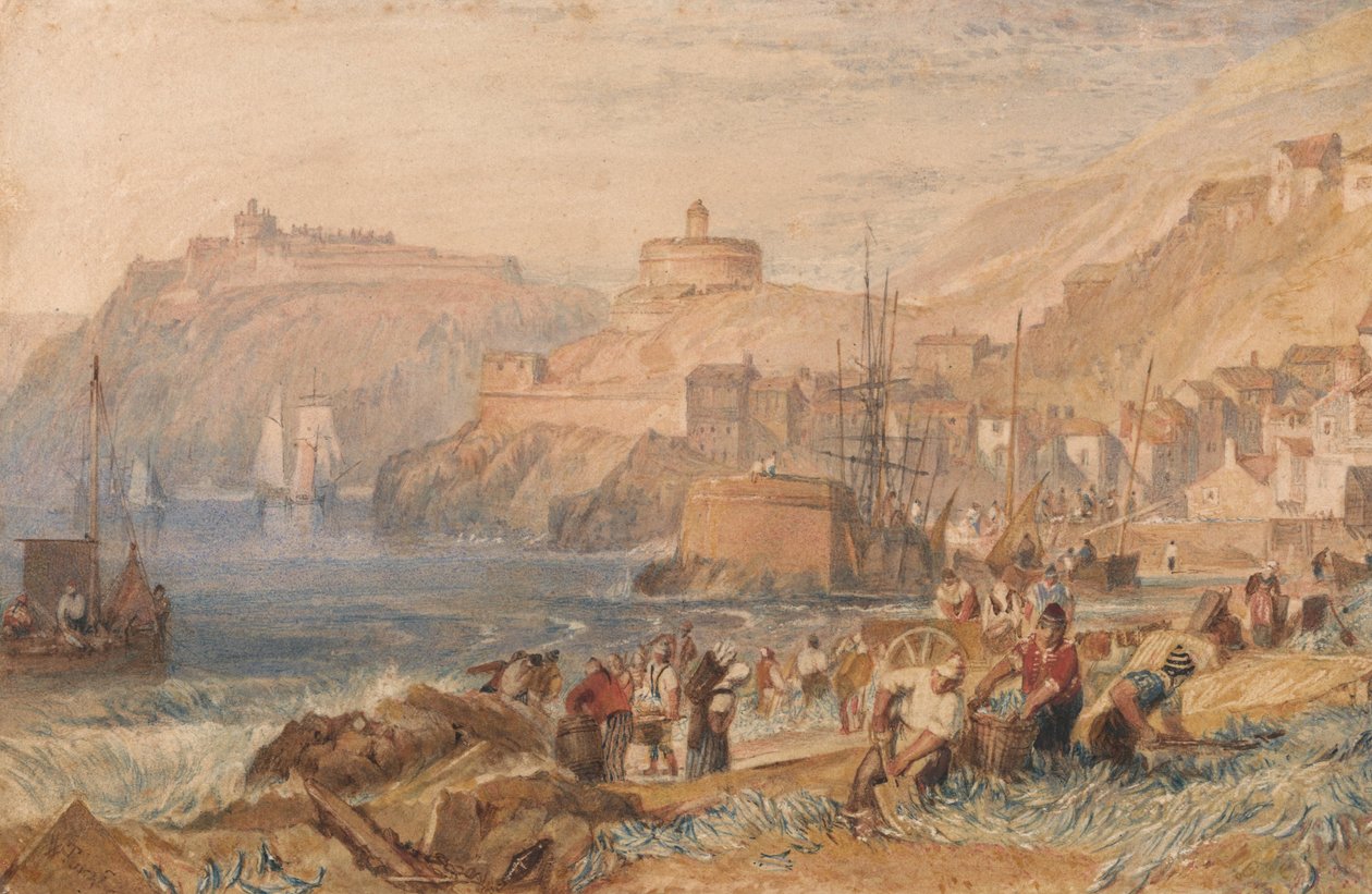 Mawes, Kornwalia autorstwa Joseph Mallord William Turner