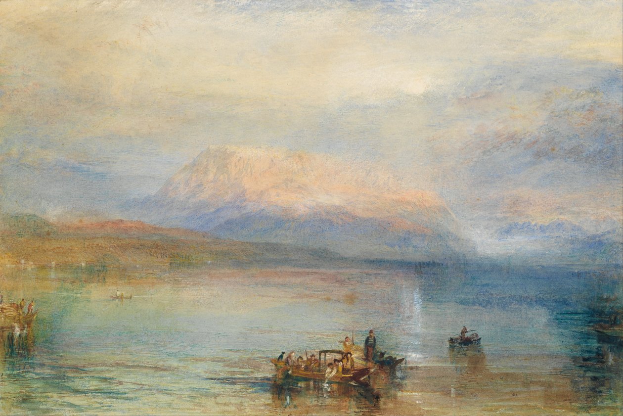 Czerwony Rigi autorstwa Joseph Mallord William Turner