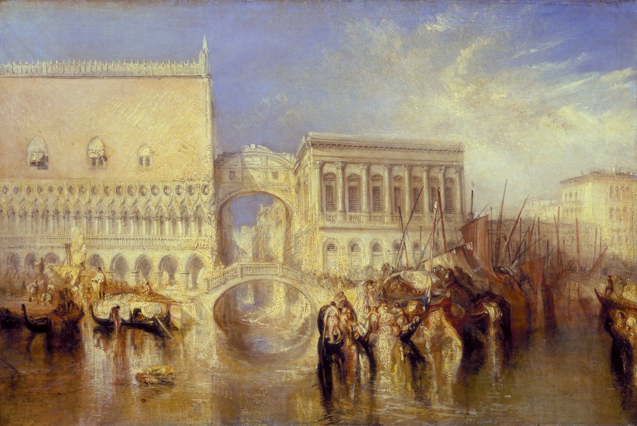 Wenecja, Most Westchnień autorstwa Joseph Mallord William Turner
