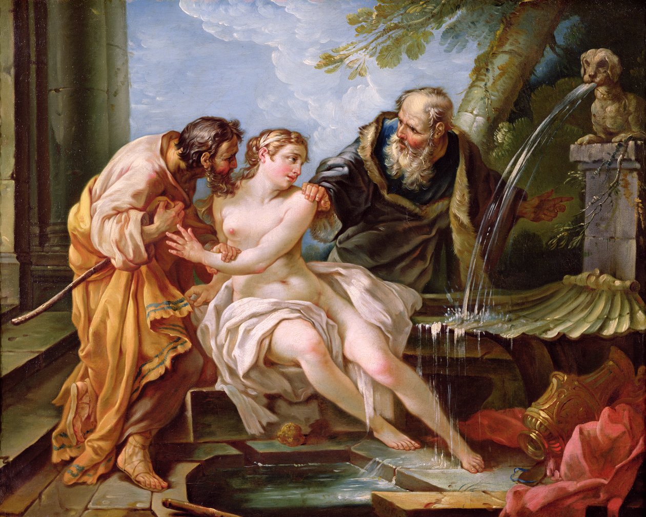سوزانا او لویان، 1746 پولی autorstwa Joseph Marie the Younger Vien