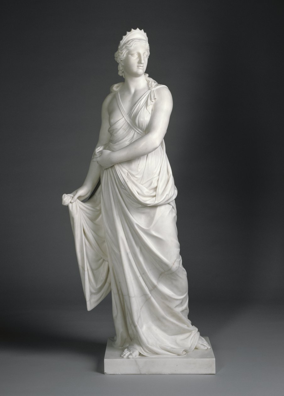 Junona, 1776 (marmur) autorstwa Joseph Nollekens