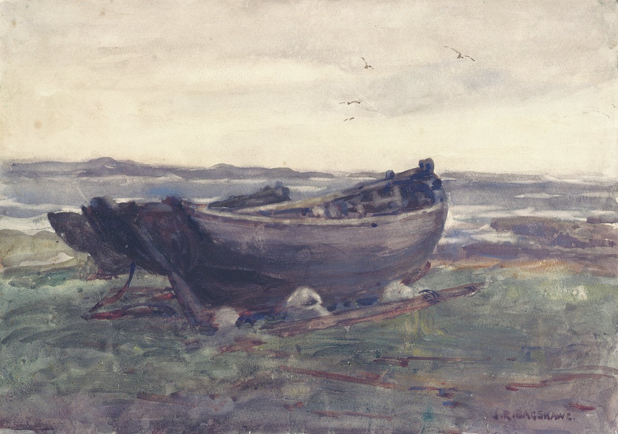 W Connemara (akwarela) autorstwa Joseph Richard Bagshaw