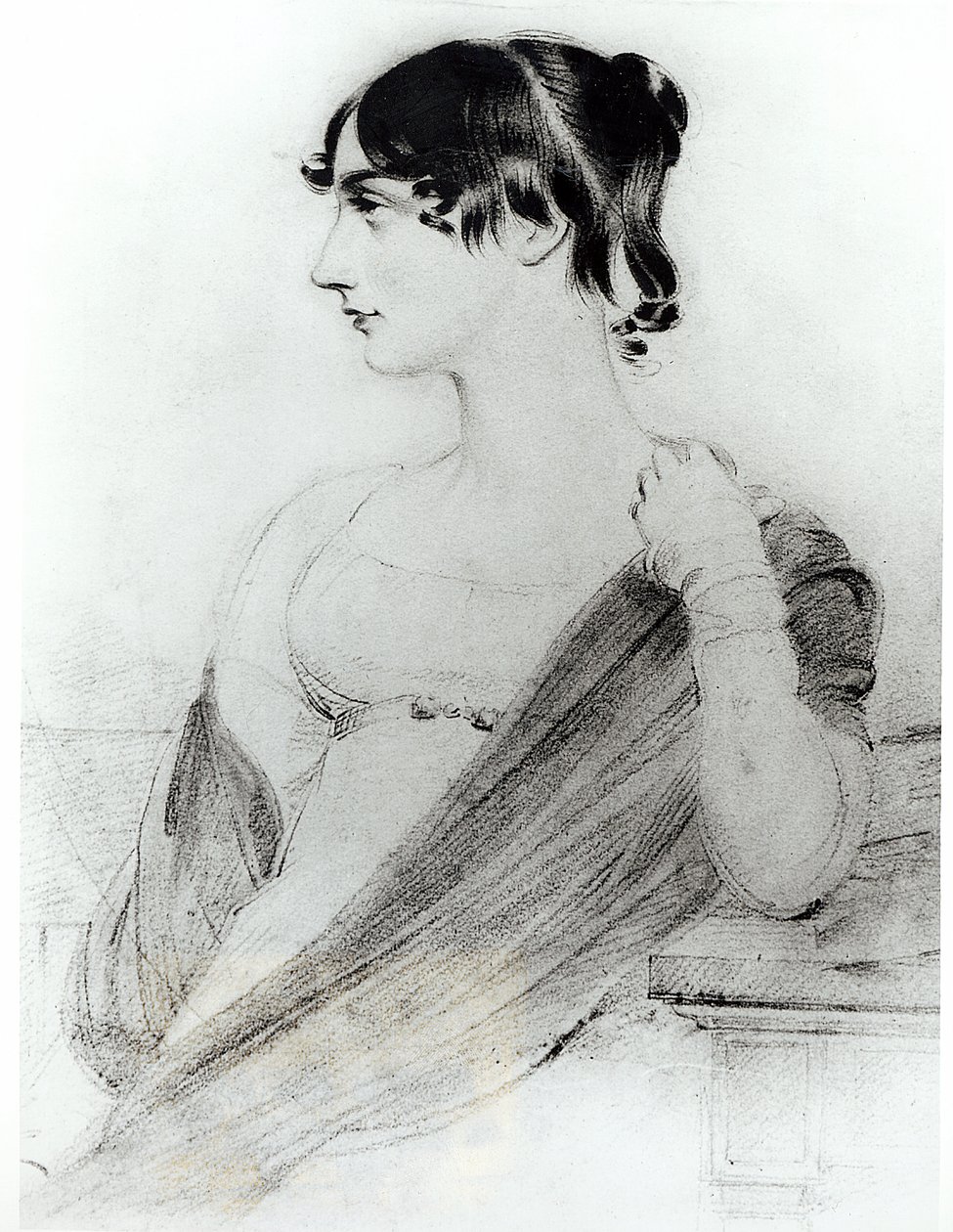 Portret Marii Edgeworth (1767-1849) autorstwa Joseph Slater