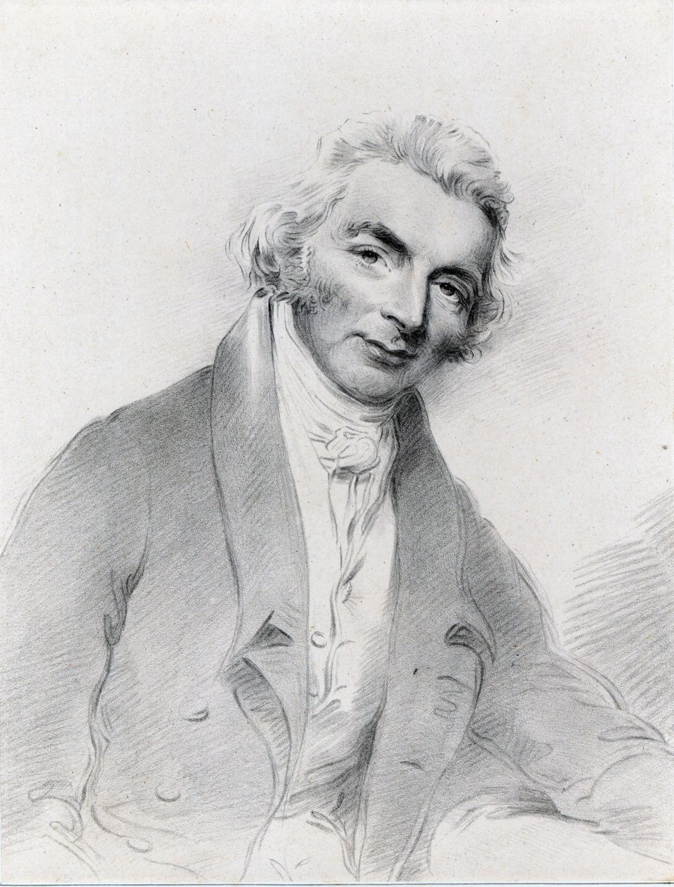 William Smyth (grafit i kreda na papierze) autorstwa Joseph Slater
