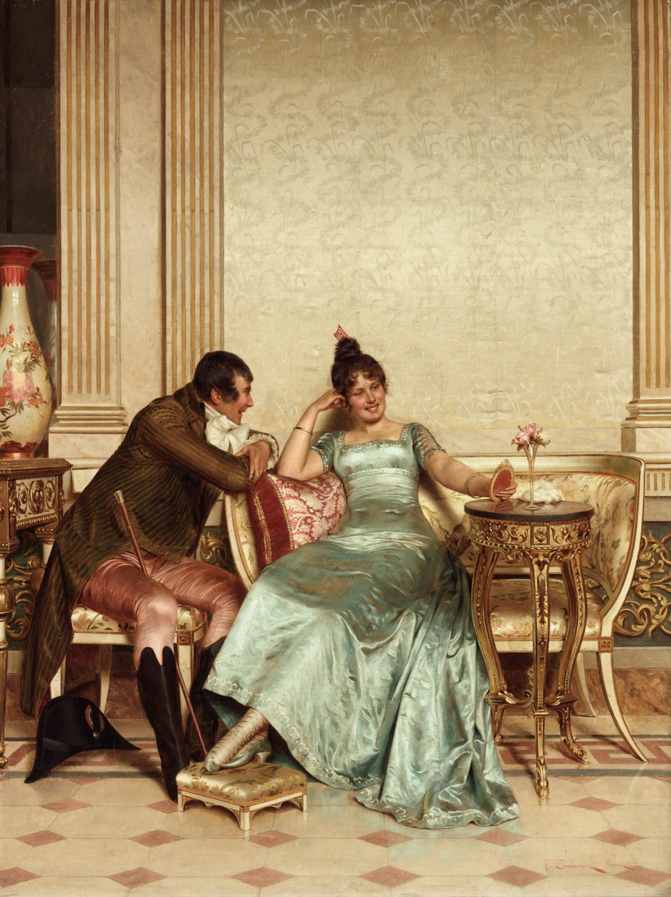 A merry jest autorstwa Joseph Frederick Charles Soulacroix