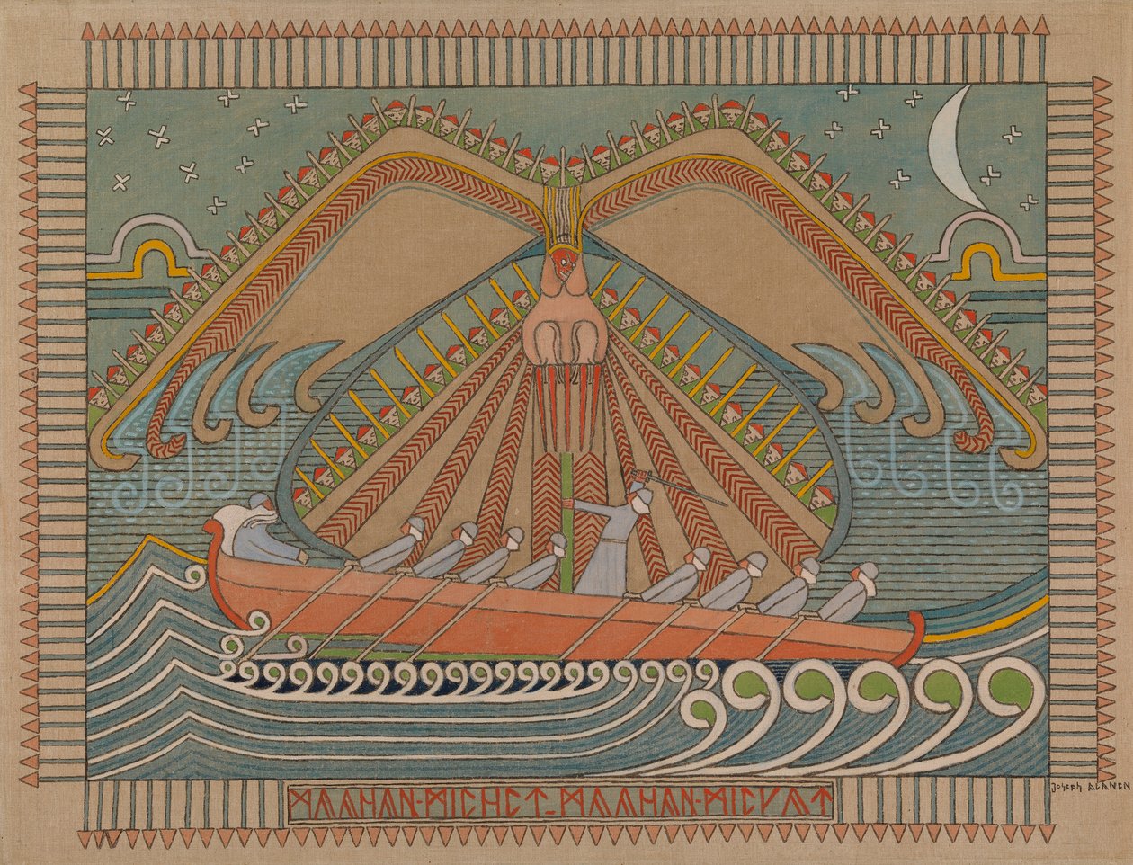 Obrona Sampo, 1910-1912. autorstwa Joseph Alanen