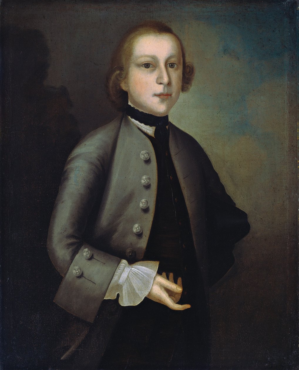 Izaak Foster Jr., 1755. autorstwa Joseph Badger