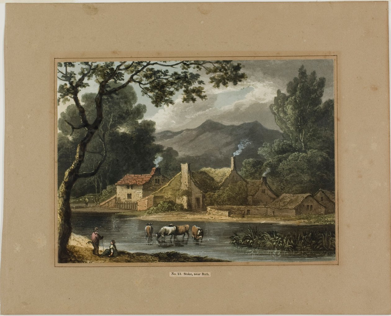 Stoke, niedaleko Bath autorstwa Joseph Barker