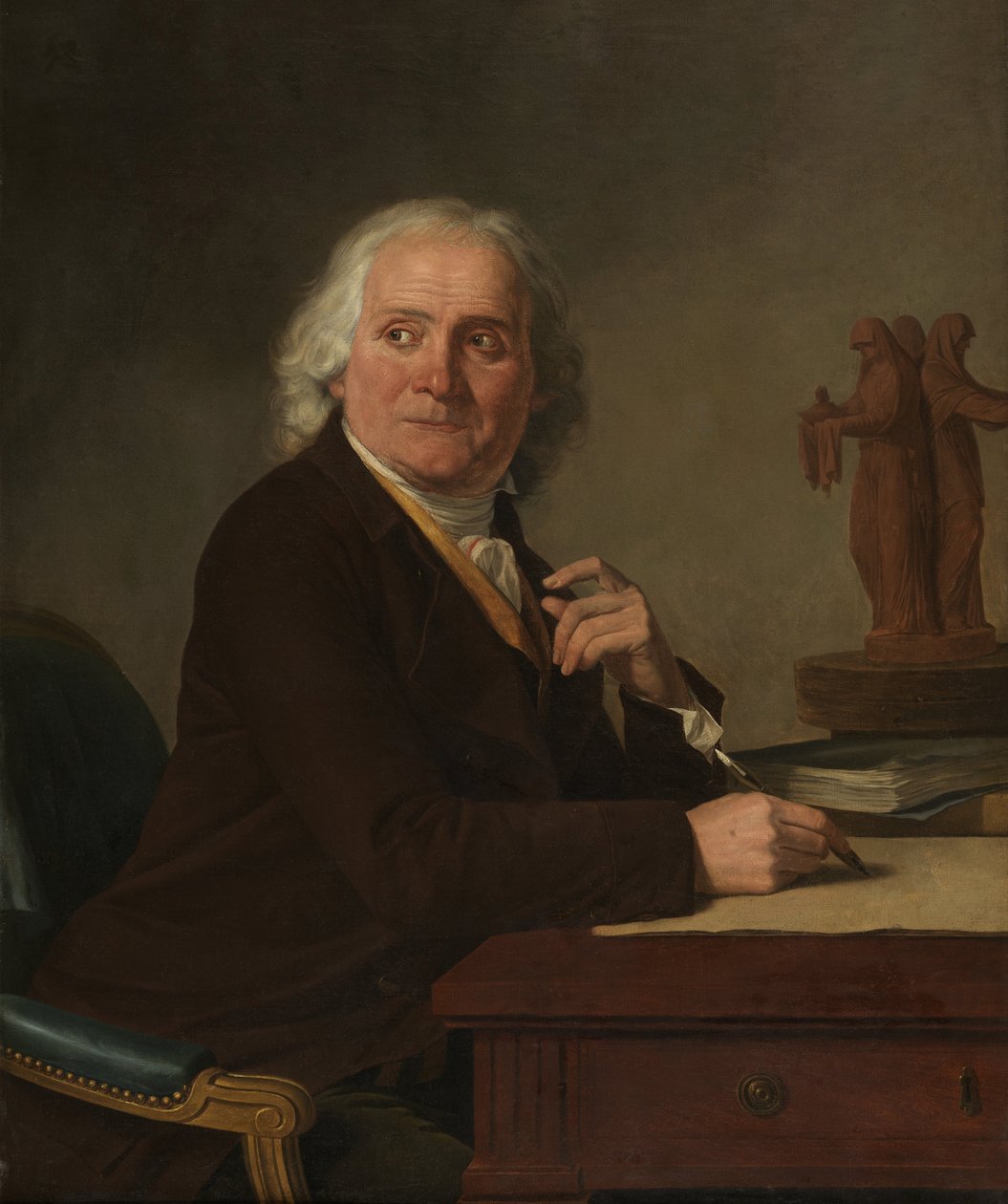 Portret Jeana Rameau, 1793. autorstwa Joseph Benoît Suvée