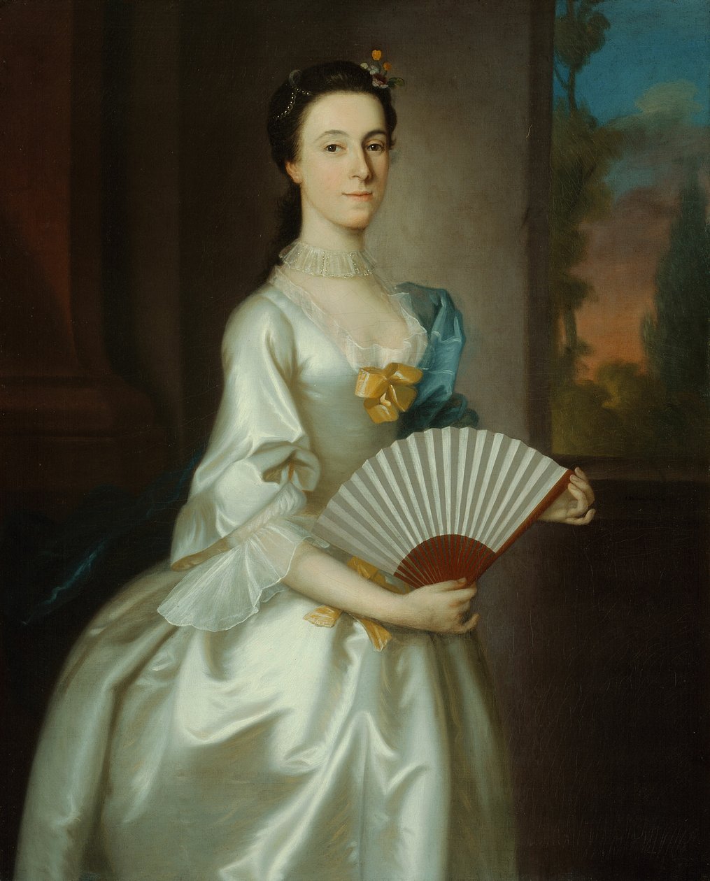 Abigail Chesebrough Pani Alexander Grant, 1754. autorstwa Joseph Blackburn