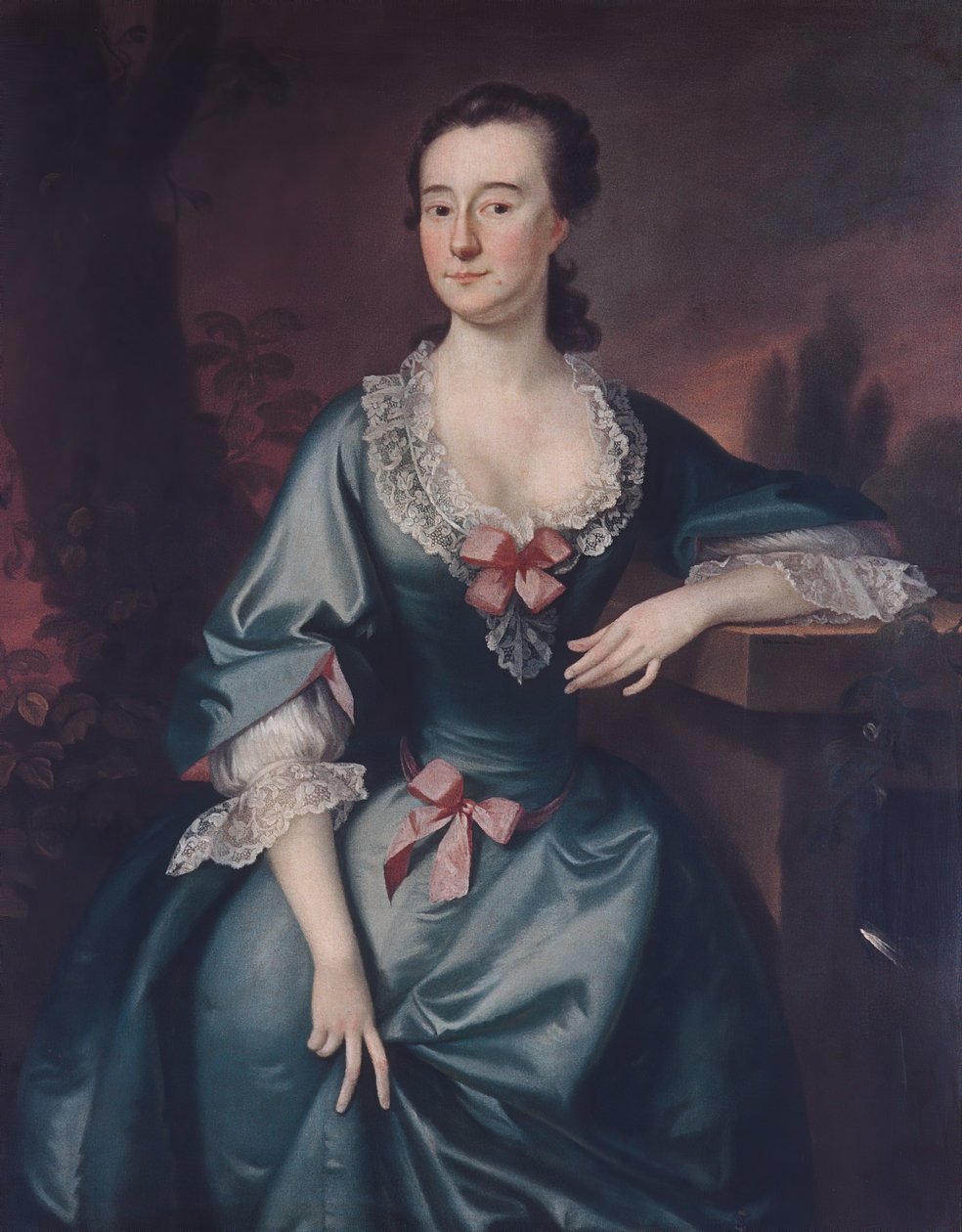 Pani David Chesebrough, 1754. autorstwa Joseph Blackburn