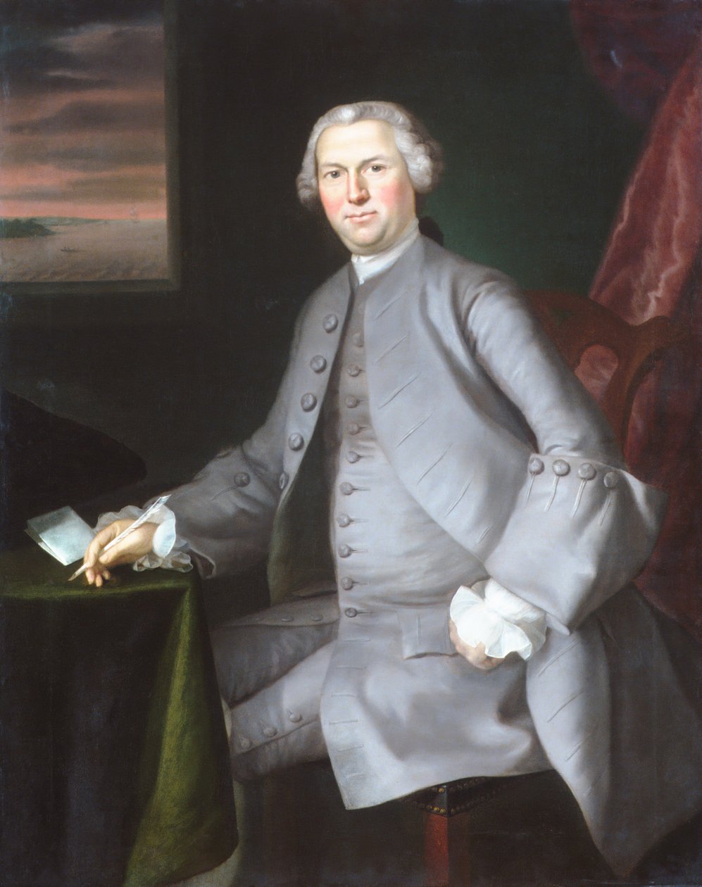 Samuel Cutts, ca. 1762-63. autorstwa Joseph Blackburn