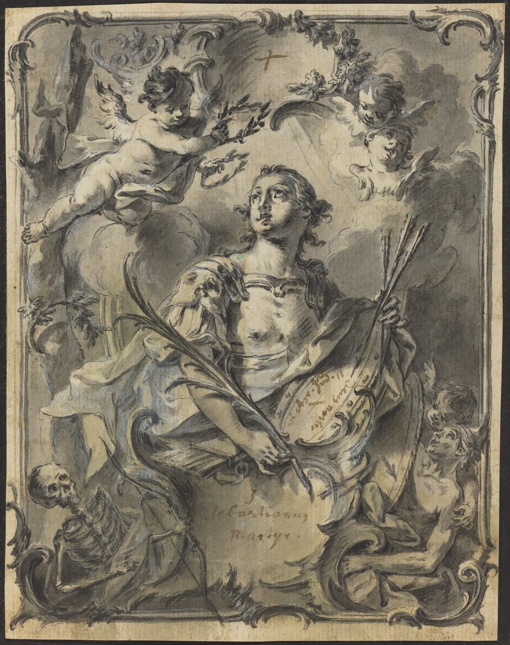 Św. Sebastian autorstwa Joseph Christ