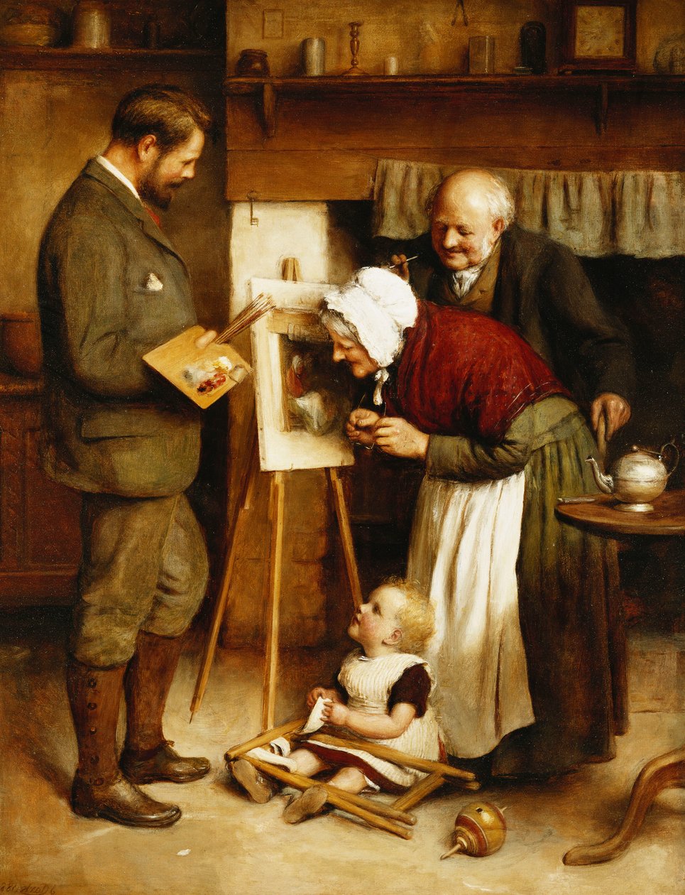 Sam obraz, 1884 autorstwa Joseph Clark