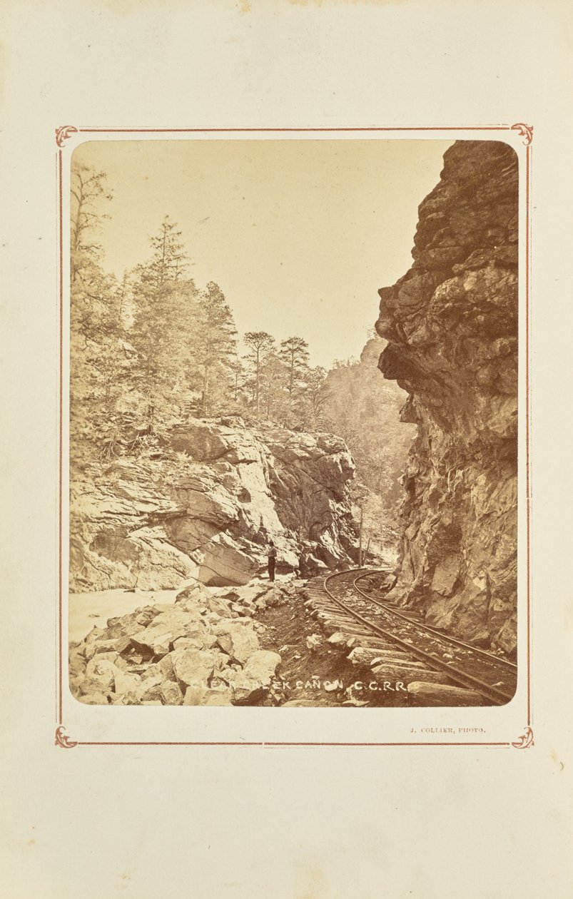 Clear Creek Cañon C.C.R.R. autorstwa Joseph Collier