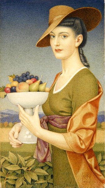 Talerz Owocowy autorstwa Joseph Edward Southall