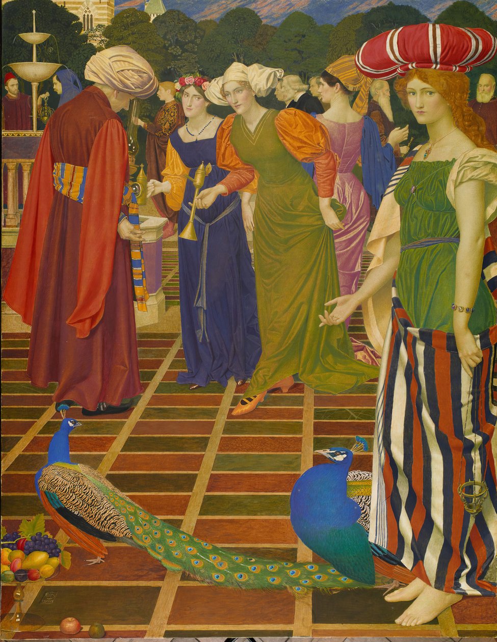 Nowe lampy na stare, 1901. autorstwa Joseph Edward Southall