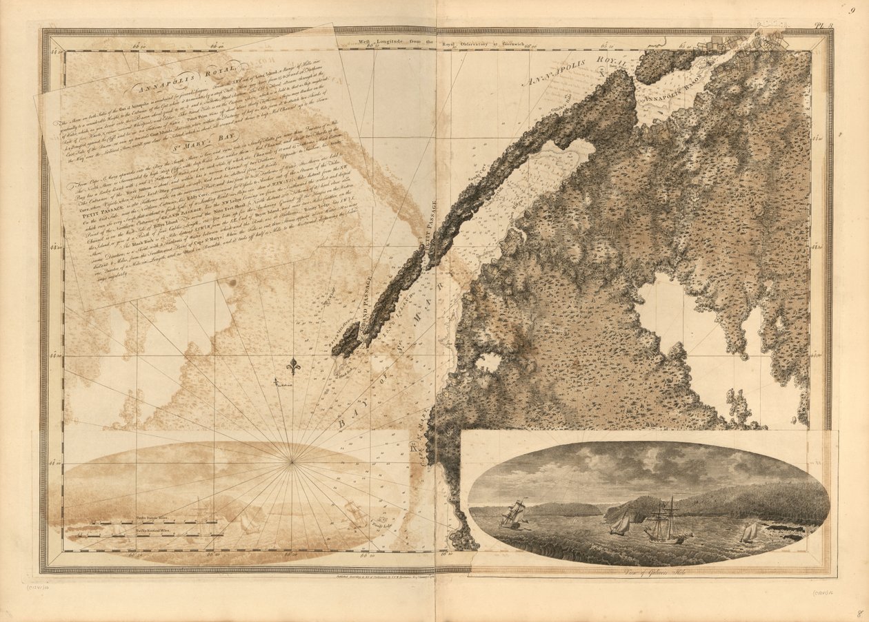 Atlantycki Neptun, autorstwa Joseph F. W. Des Barres