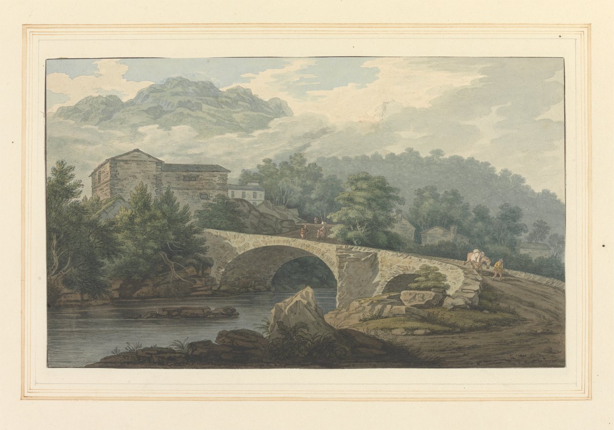 Most Brathaya autorstwa Joseph Farington