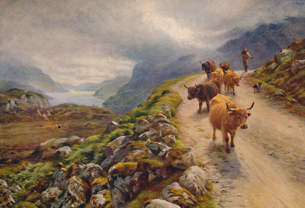 Uruchom Mari, 1917. autorstwa Joseph Farquharson