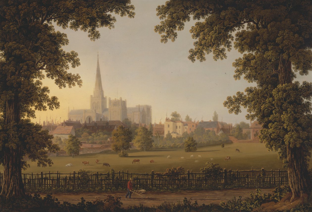 Katedra Chichesterska autorstwa Joseph Francis Gilbert