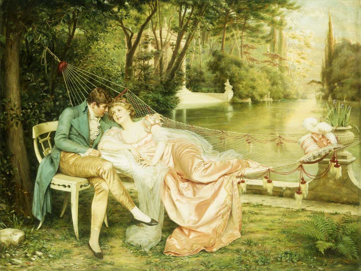 Flirt autorstwa Joseph Frederick Charles Soulacroix