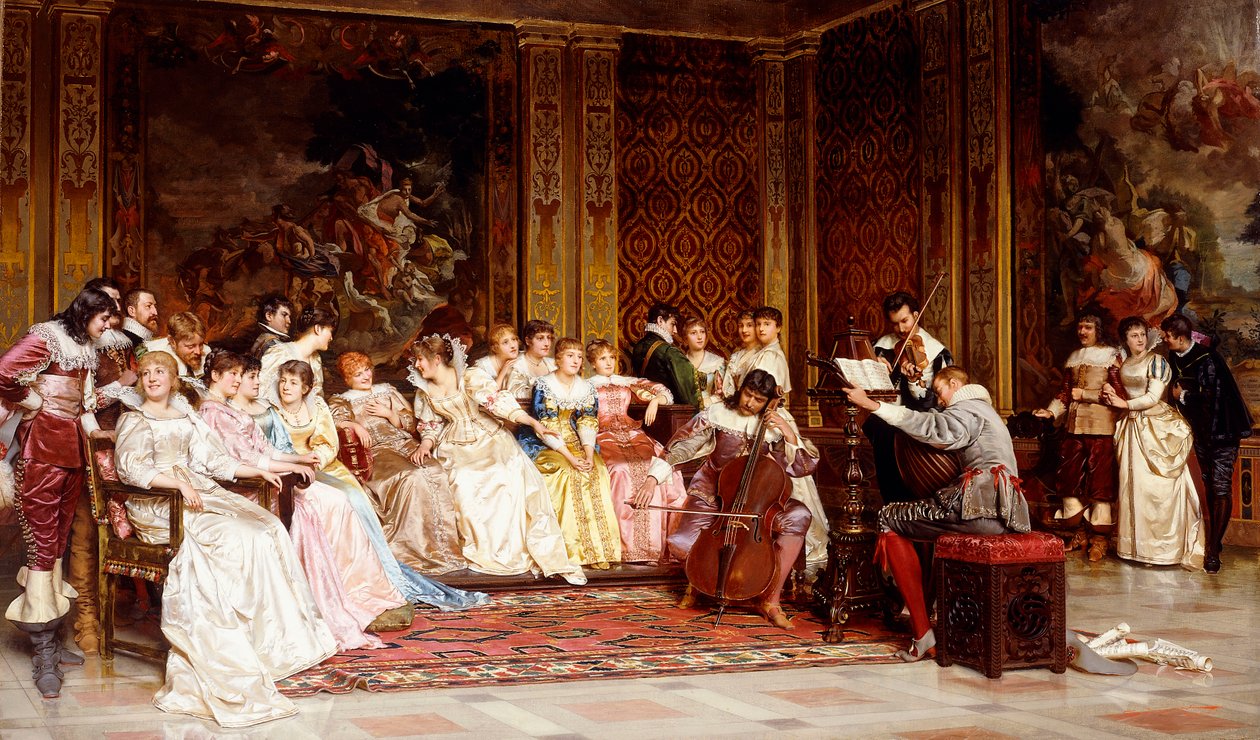 Koncert, autorstwa Joseph Frederick Charles Soulacroix