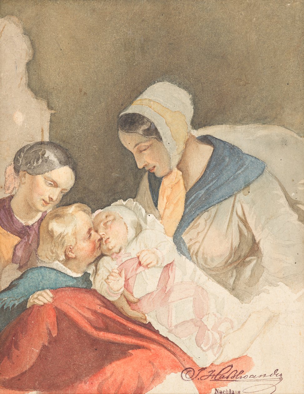 matczyne szczęście autorstwa Joseph Hasslwander