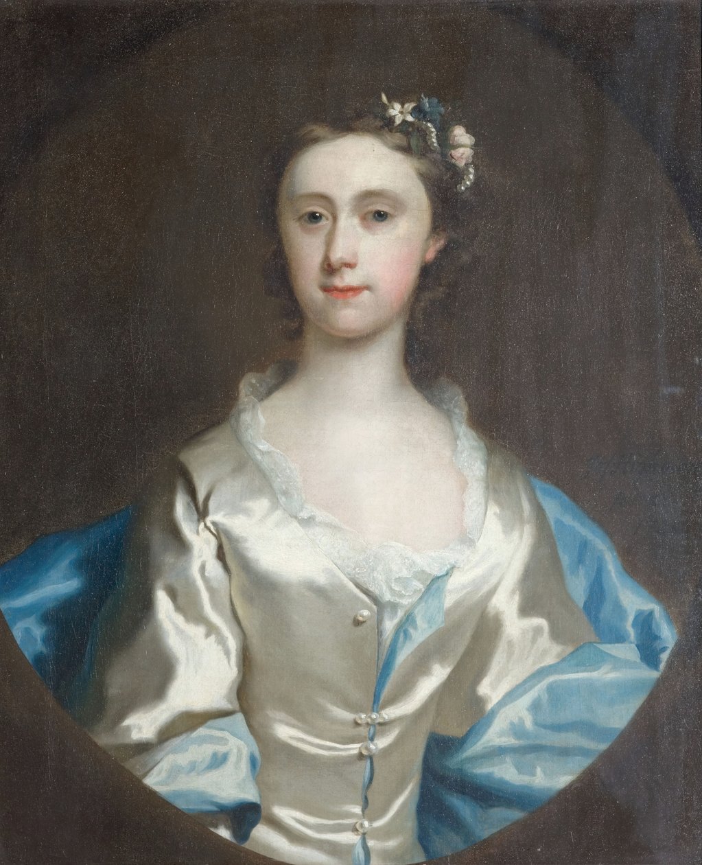 Portret kobiety, 1745. autorstwa Joseph Highmore