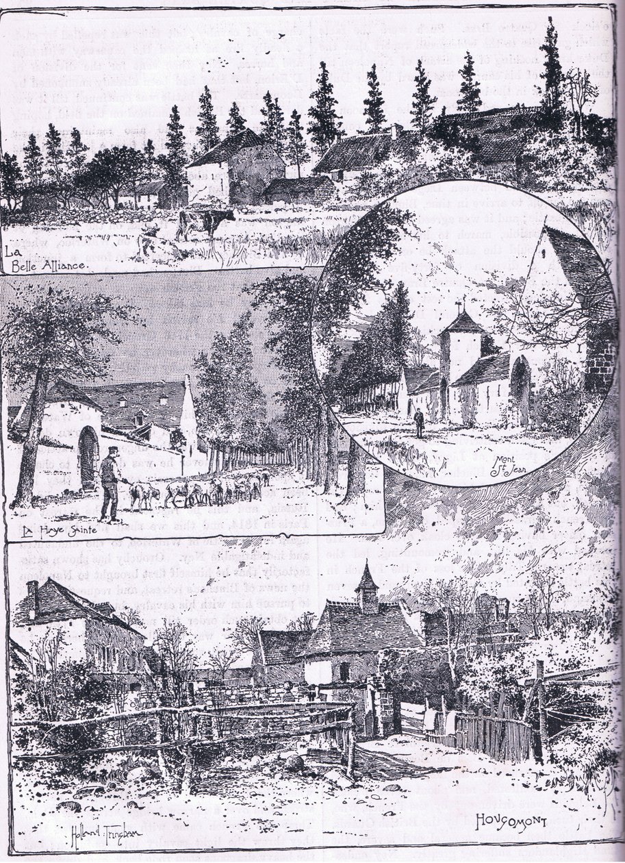 Widoki Waterloo autorstwa Joseph Holland Tringham
