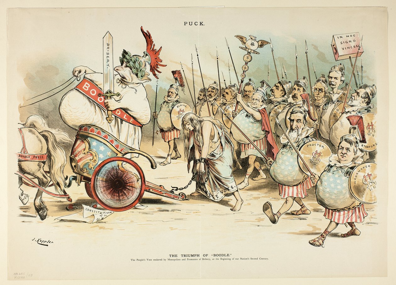 Triumf Boodle, od Boodle autorstwa Joseph Keppler