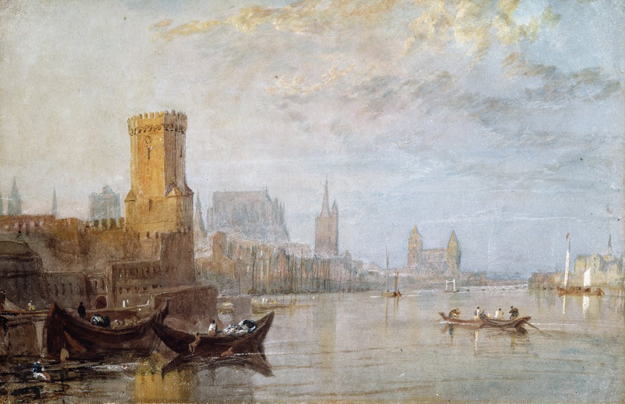 Kolonia nad Renem autorstwa Joseph Mallord William Turner